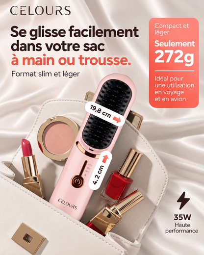 Celours LisseGo™ | Brosse lissante sans fil