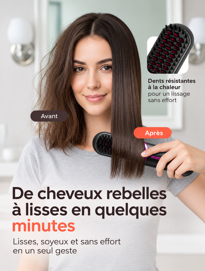 Celours LisseGo™ | Brosse lissante sans fil