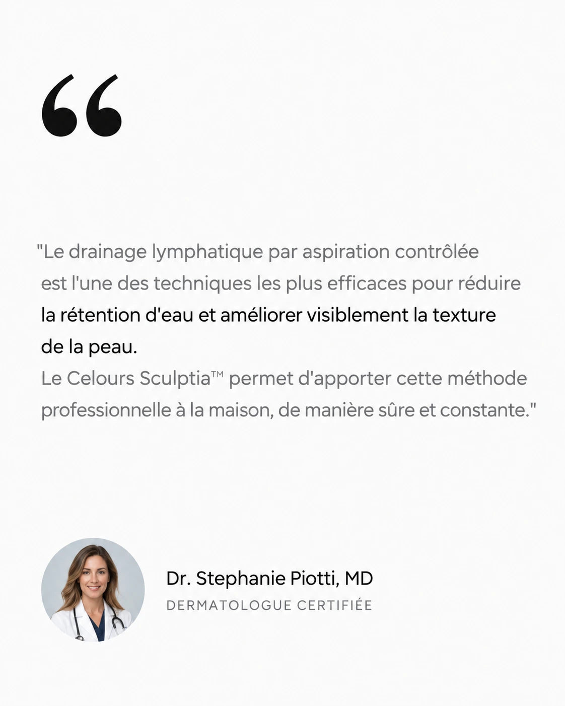 Celours Sculptia™ Appareil de massage sculptant pour le corps