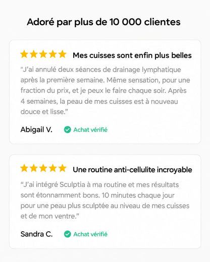 Celours Sculptia™ Appareil de massage sculptant pour le corps