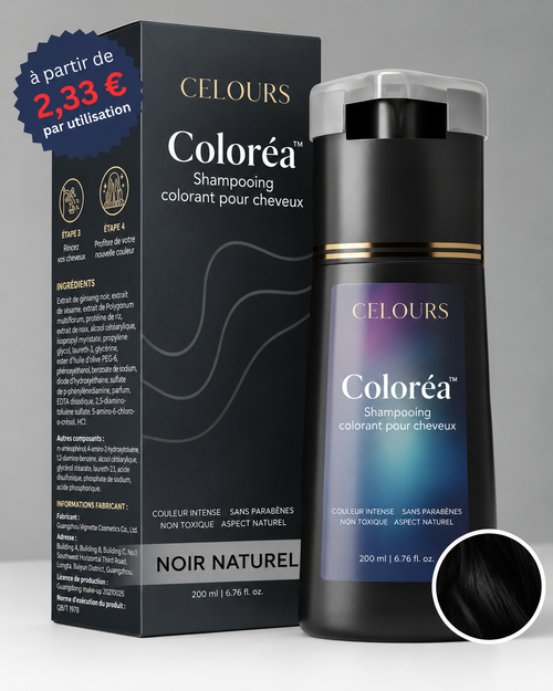 Celours Coloréa™ | Shampoing Colorant Instantané