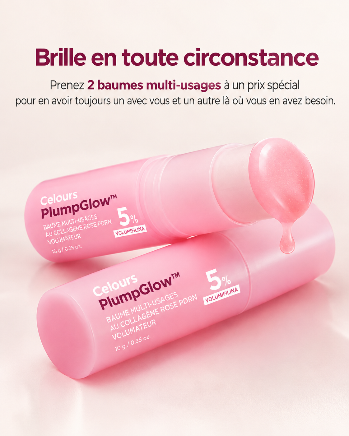 Celours PlumpGlow™ Serum PDRN — Éclat & Fermeté Express