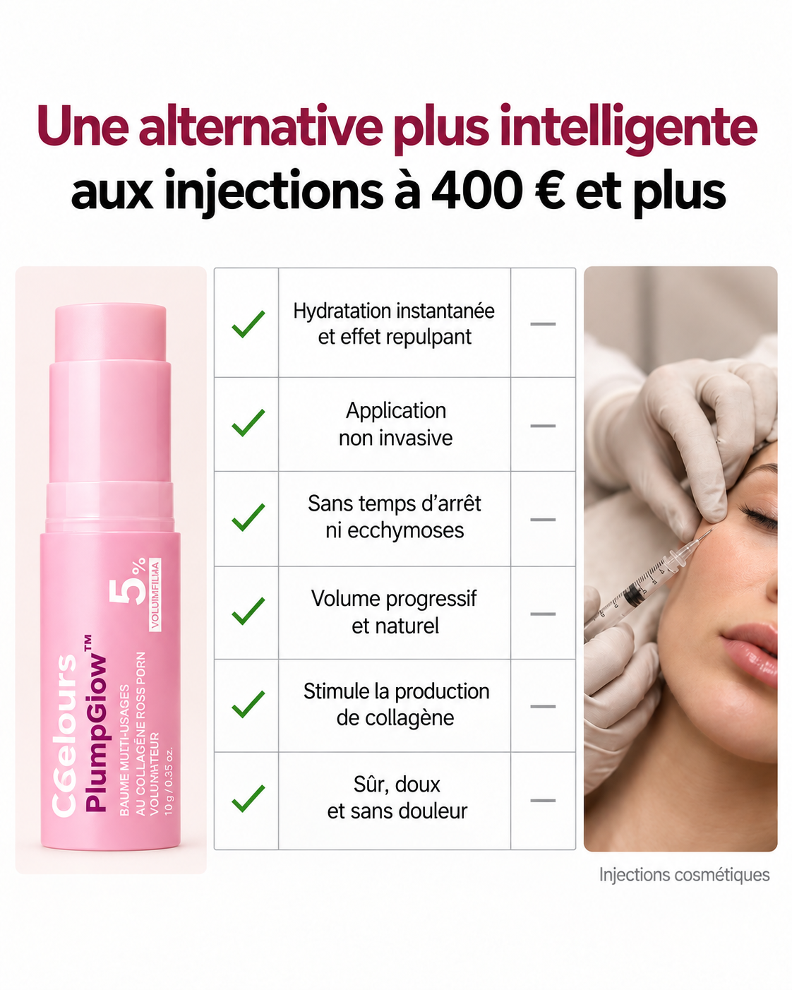 Celours PlumpGlow™ Serum PDRN — Éclat & Fermeté Express