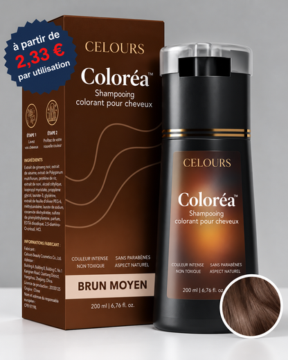 Celours Coloréa™ | Shampoing Colorant Instantané