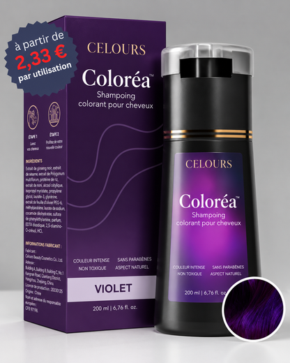 Celours Coloréa™ | Shampoing Colorant Instantané