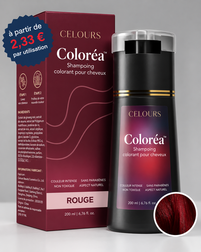 Celours Coloréa™ | Shampoing Colorant Instantané